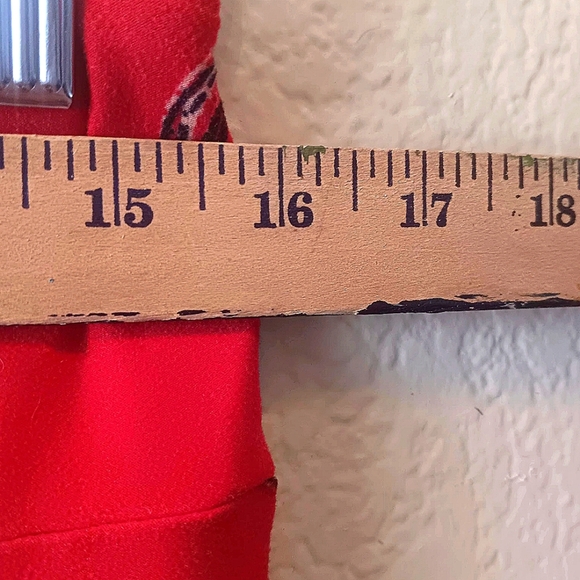 Lularoe Leggings Biker Motorcycle TC Tall & Curvy Red - Picture 4 of 7